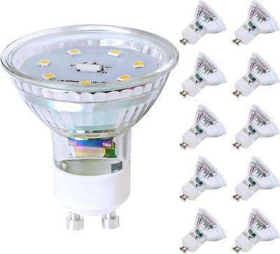 LED Bulb - NETTLIFE - GU10 4.8W - 4000K (Neutral White) - Angle 110° - Non Dimmable - Lot 10