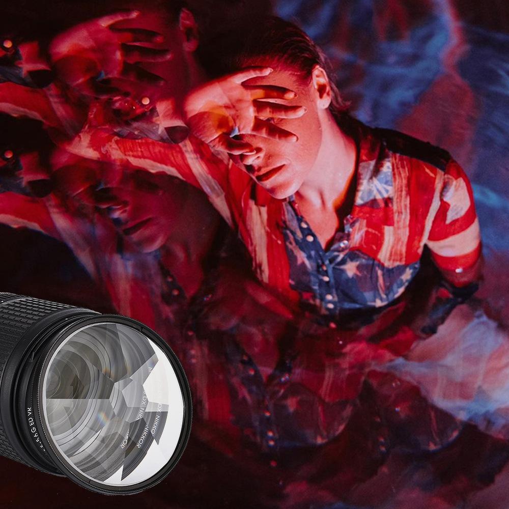 Puyi Kaleidoscope Special Effect Photography Accessories Camera Lens Filter 52-82Mm Prism Filter Glass For Dslr Slr Canon Nissan
