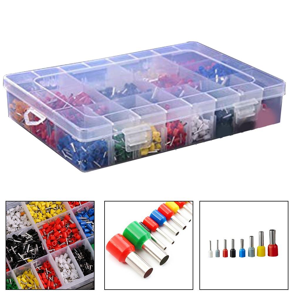 

Коробки з кольоровим кодуванням Клемні колодки холодного пресування Трубчастий термінал європейського стилю 400