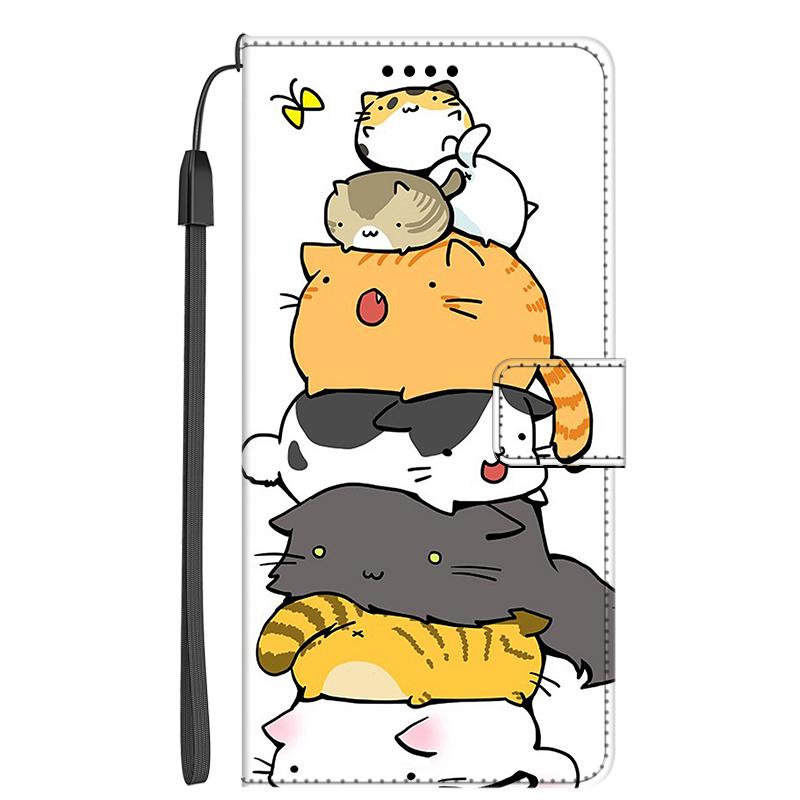 

Flip Leather Cases For Realme 9 Pro Plus Cases GT2 Pro 5G 9i C31 C35 Q3S 8i Magnetic Cartoon Wallet Stand Card Book Phone Covers -Realme9 5G European