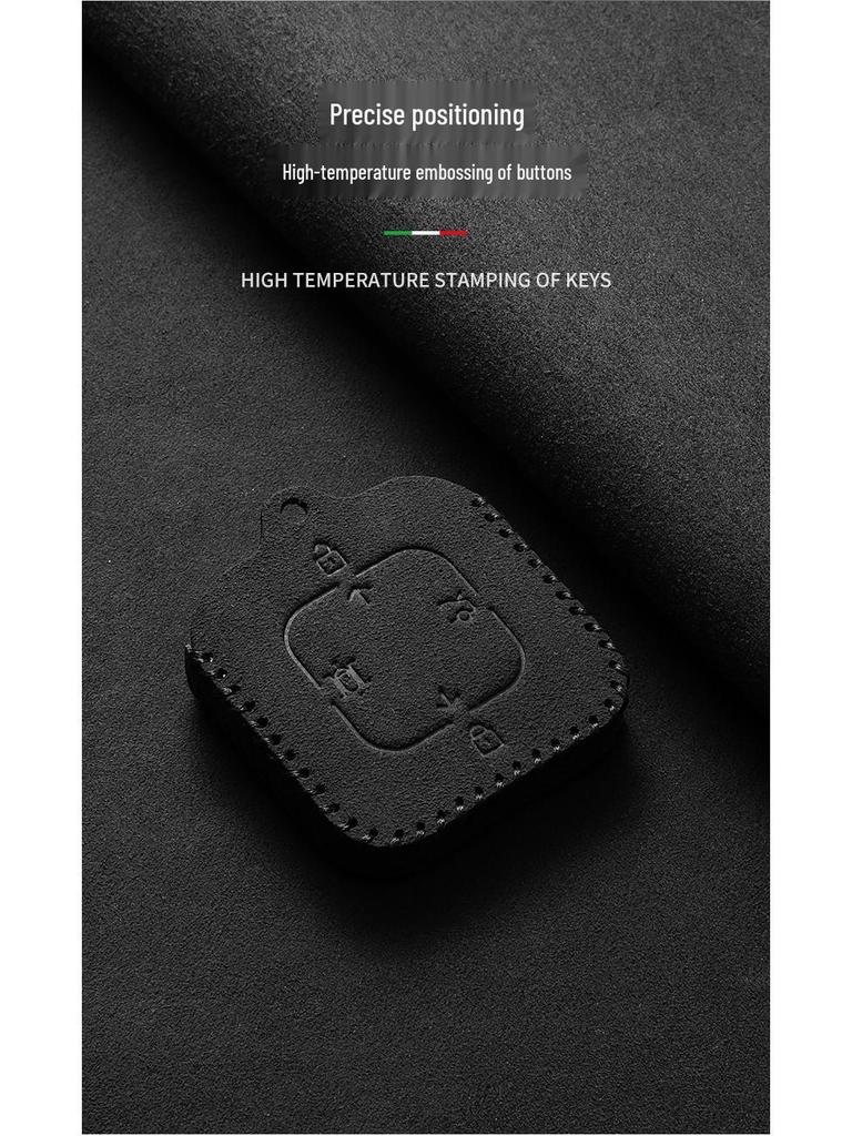 High-Quality Suede Key Case and Keychain for Zeekr 001/007/X/7X Bluetooth Models