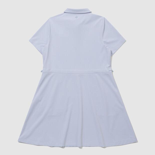 LECOQ Women'S Seersucker Dress - Blue Qr222Oop62