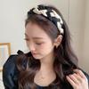 PROLY New Fashion Headband Handmade Patchwork Braided Turban Hairband Spring Hair Accessories
