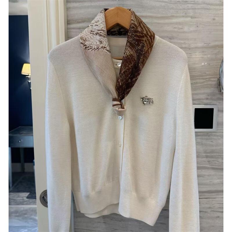 NINA SOLOR Flying Bird Maillard Square Scarf