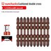 Magnetic Phillips & Slotted Electric Drill Bit Set