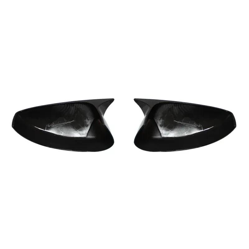 2pcs Replacement Carbon Fiber Pattern Rearview side Mirror cover caps For Mazda CX5 CX-5 2017-