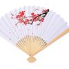 Cute Mini Blank Fan Child Kids Diy Art Fan Wedding Birthday Party Favors Girlfriend Boyfriend Idea Gift Children Diy Drawing Fan