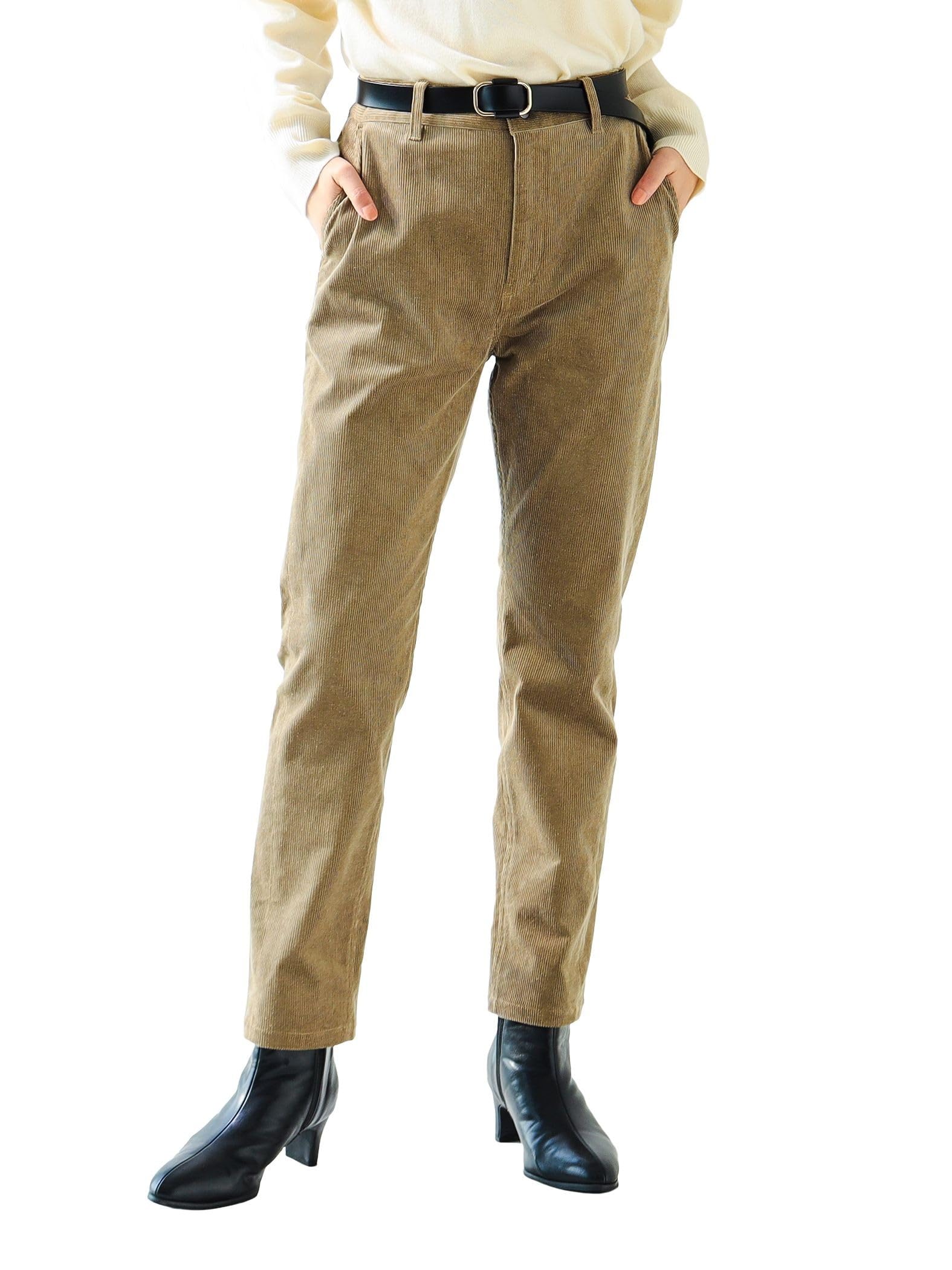 

Life Store by Pants Coal Tapered Pants BEIGE S [Beaming Beams] (S-L) Women s