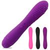 Bestie 10-Mode Rechargeable Vibrating Dildo - Ribbed Electric Stimulation AV Rod for Women's Pleasure