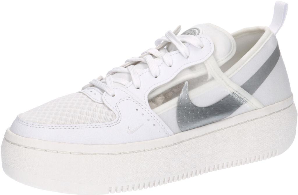 Sneakers Nike Court Vision Alta Women White/sail/metallic Silver
