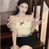 Summer New Fashion Short-sleeved Tops Simple Solid Color Casual and Versatile