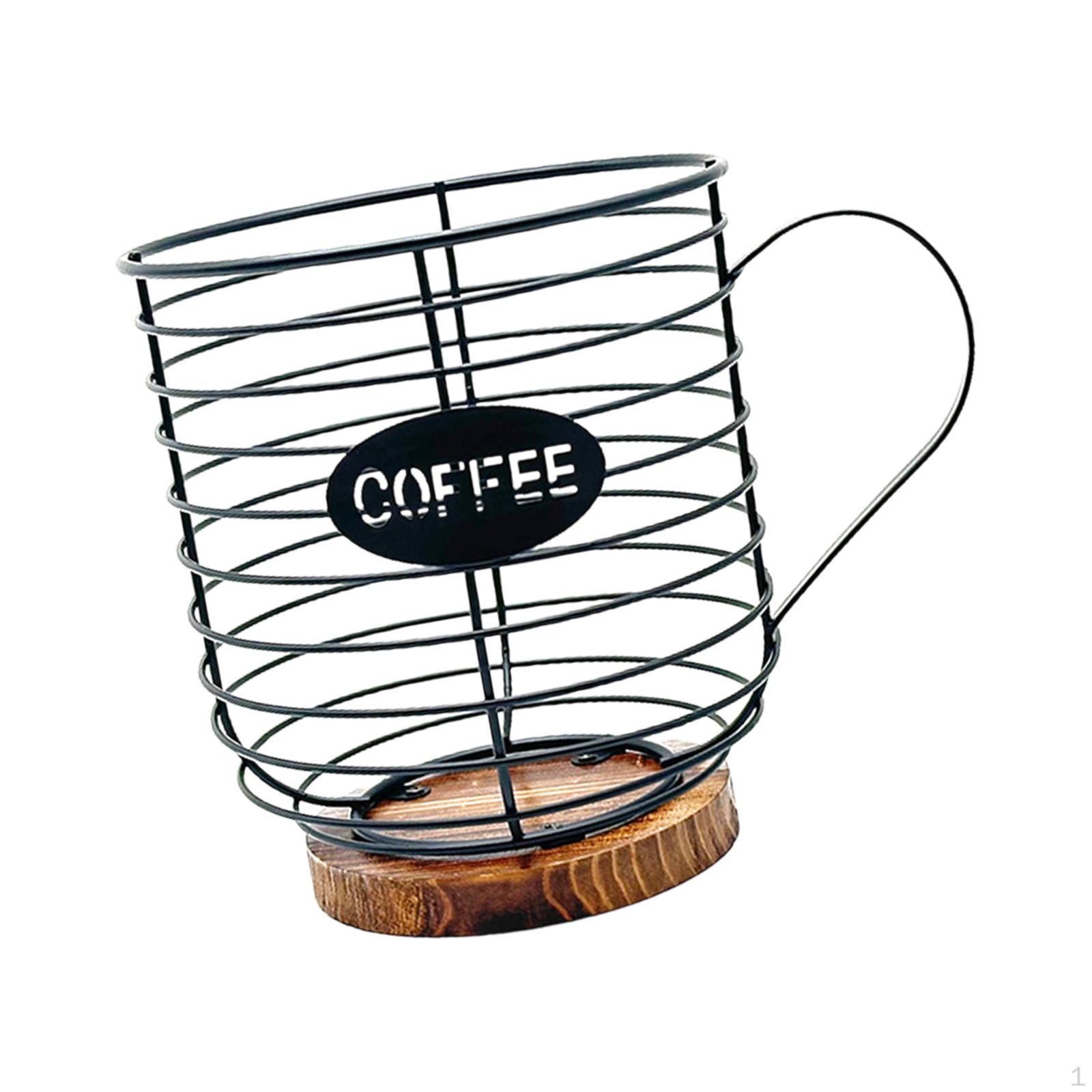 

Корзина для капсул, корзина для кофе, клетки для кухни чёрный