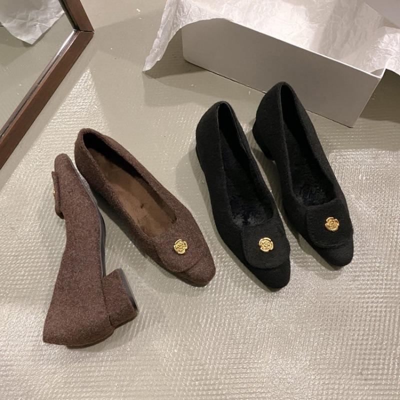 Designer Vintage Women Loafer Shoes Fashion Shallow Slip On Shoes 2025 Spring Autumn Elegant Low Heels Shoes