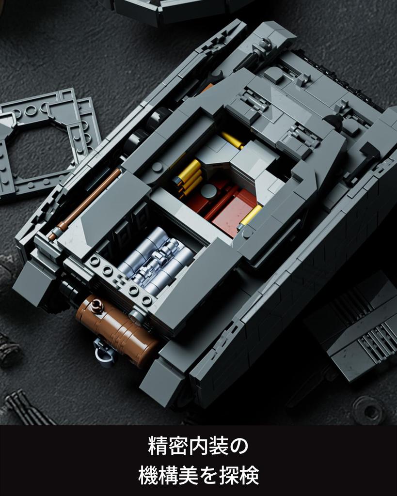 Nifeliz Panzer IV Ausf. G Building Blocks for Adults, Military Model Building Blocks for OfficeHome Decor Recommended As a Birthday Gift (1,006