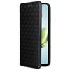 For Honor X7c 4G/200 Smart 5G/Play 60 Plus 5G/Play 9T Case Rhombus Imprint PU Leather Phone Wallet Cover