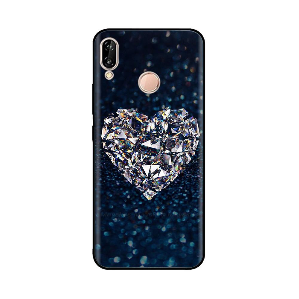 for Huawei P20 Lite Case Silicon Soft TPU Printed Phone Cover Case For Huawei P20lite P 20 Lite Bumper Case Shockproof 5.84 inch