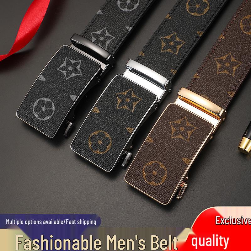 2025 Plum Blossom Buckle Belt - Unisex Retro Gothic Leather Trendy Design