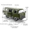 1:18 Maßstab Russischer UAZ TRAVELER Automodell Spielzeug Legierung Karosserie Metall Druckguss Fahrzeuge Modelle Rückziehfunktion Ton Licht für Kinder Geschenke