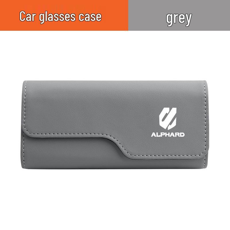 Magnetic Sunglasses Clip & Storage for Alphard, Vellfire, and Crown Visors
