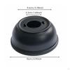 Bell-Shaped Ceiling Cover Easy to Install Fan Light Canopy Long-Lasting