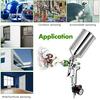 Spray Gun 2.5MM Nozzle HVLP Gravity Feed Power Tools Mini Air Paint Spray Gun For Painting Car Air Brush Spray Gun