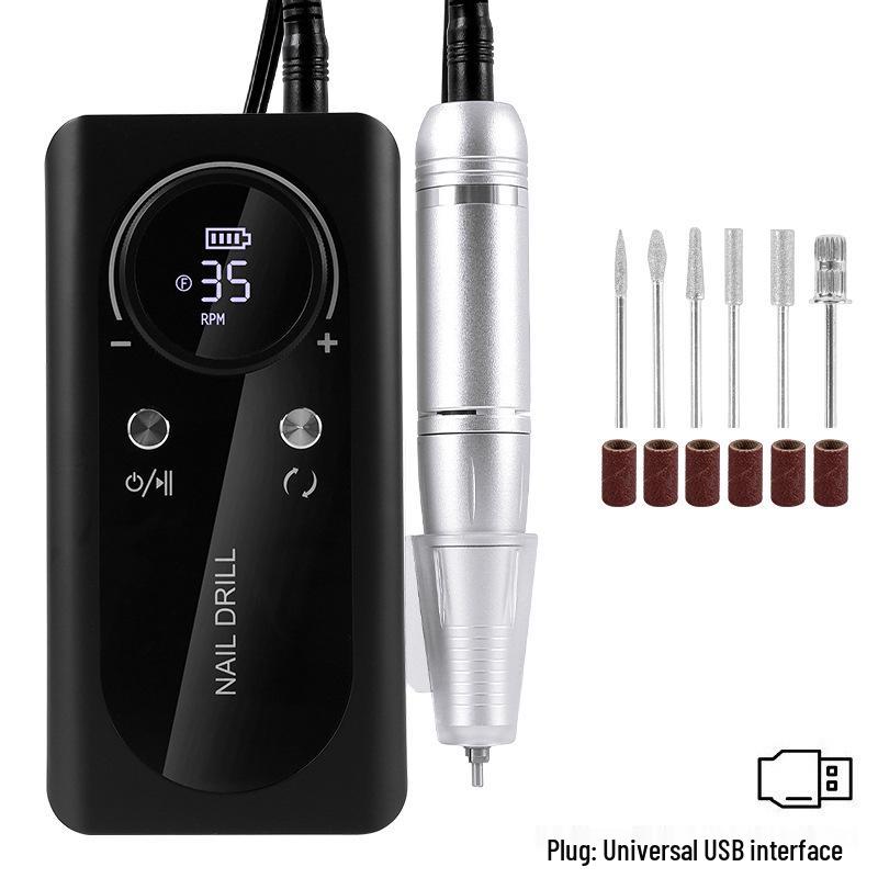 Rechargeable 30,000 RPM Professional Nail Drill for Gel Polish Removal