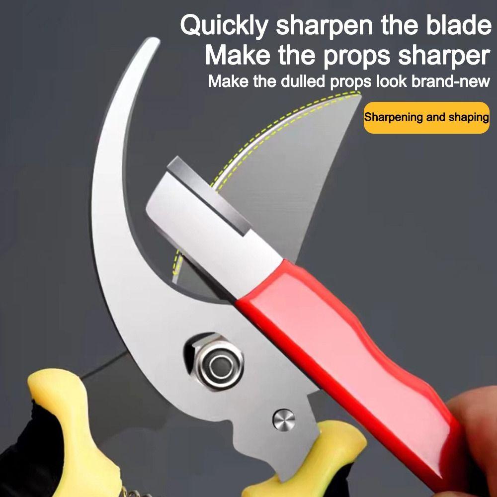 Multifunctional Handheld Sharpener Mini Pocket Blades  for Keeping Pruners Blades Acute