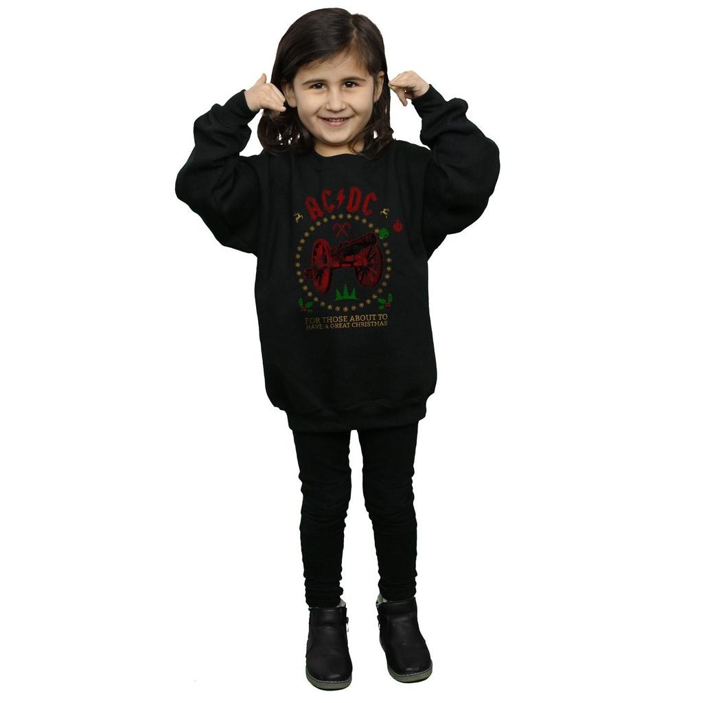 AC/DC Girls Christmas For Those Sweatshirt