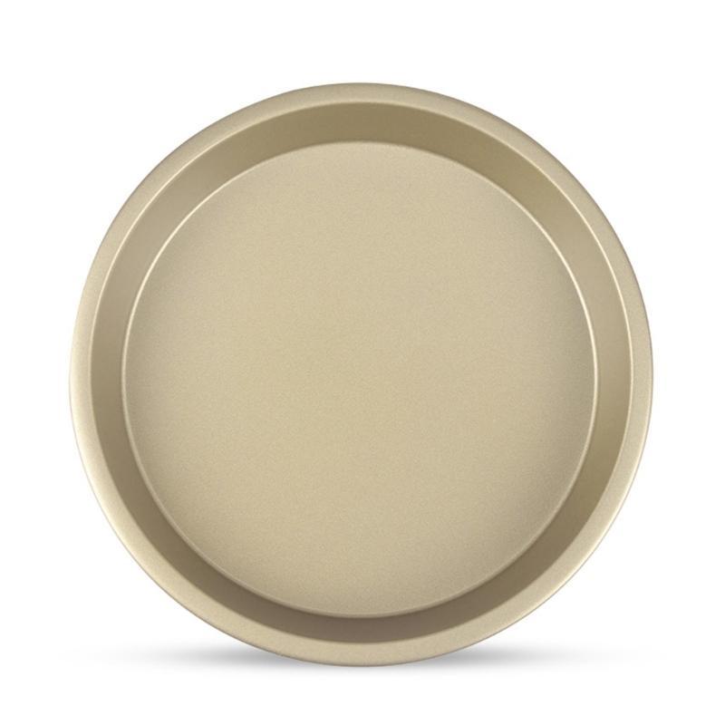 652F Carbon Steel Pizza-Plate Round Deep Dish-Pizza Pan Tray Mold Mould Baking Tools
