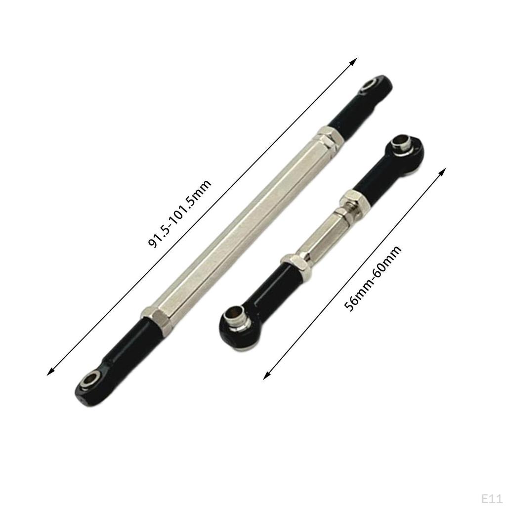 1/12 RC Car Steering Servo Linkage Links for MN78 Spare Tie Rod End Upgrade