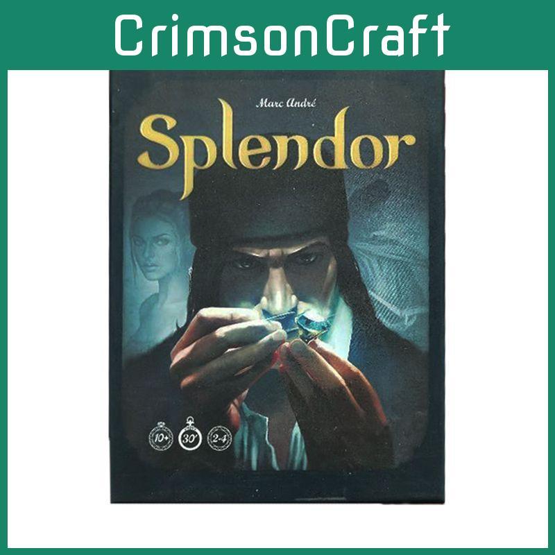 Splendor Gra Planszowa Pełna Angielska Wersja Mini Elegancka Impreza Rodzinna Karty do Gry