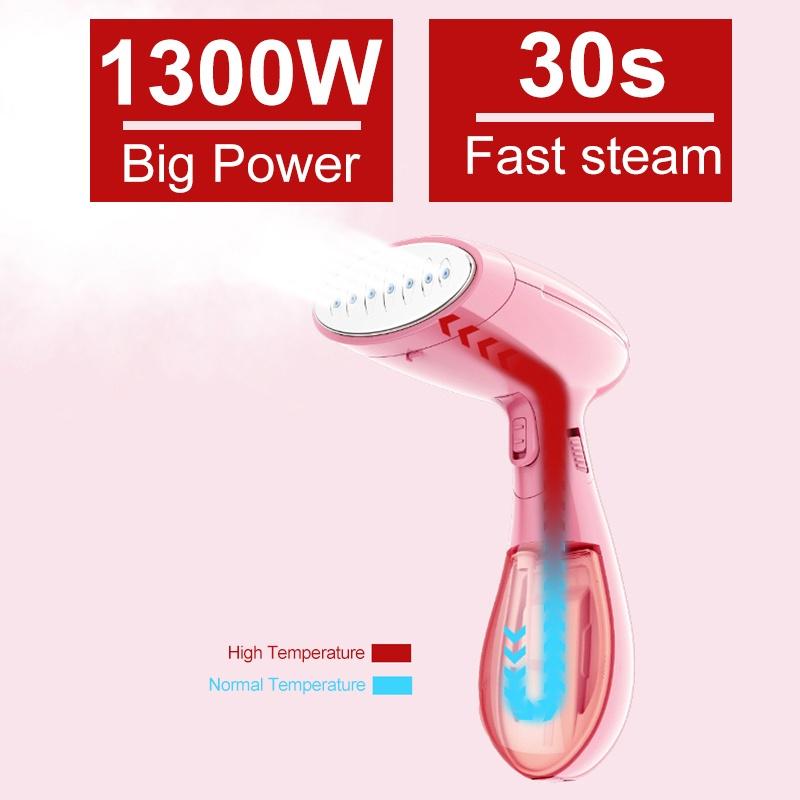 1300W 220V Electric Steamer Steam Iron Handheld Fabric Laundry Electric