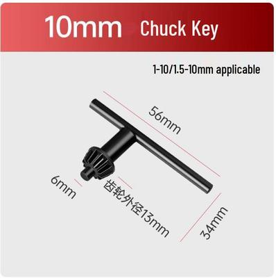 Durable Drill Accessories: Key Wrench, Chuck, Bench & Hand Drill, Grinder, Impact Drill, Bit Removal Tool