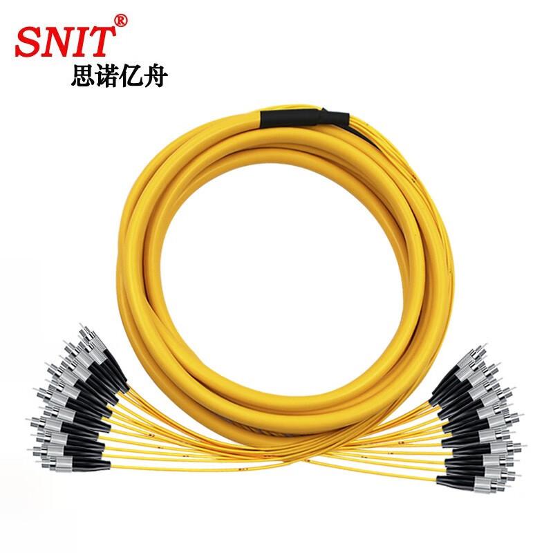 SNIT 12-Core Breakout Single-Mode Fiber Patch Cord