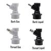 Homebrew Ball Lock Disconnect Beer Keg Connector Dispenser 1/4" Barb 1/4"MFL Beer Gas Beer Keg Parts