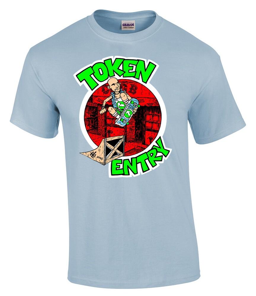 Token Entry Tshirt By Chris Shary Limited 300 Rare Official NYHC SXE Unisex T-Shirt S
