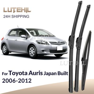 Für Toyota Auris MK1 2006-2012 2007 2008 2009 2010 2011 Scheibenwischer Vorne & Hinten Wischerblätter Windschutzscheibe Windschutzscheibe Fenster 26"+16"+12\"