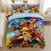 Bandai Print Dragon Ball Bedding Set Duvet Cover Pillowcase Anime Cartoon Twin Full Queen Bed Comforter Cover Boys Bedroom Gifts