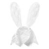 Party Banquet Pure Erotic White Lace Rabbit Ear Hairband for Photography Props for Female Models Decoration