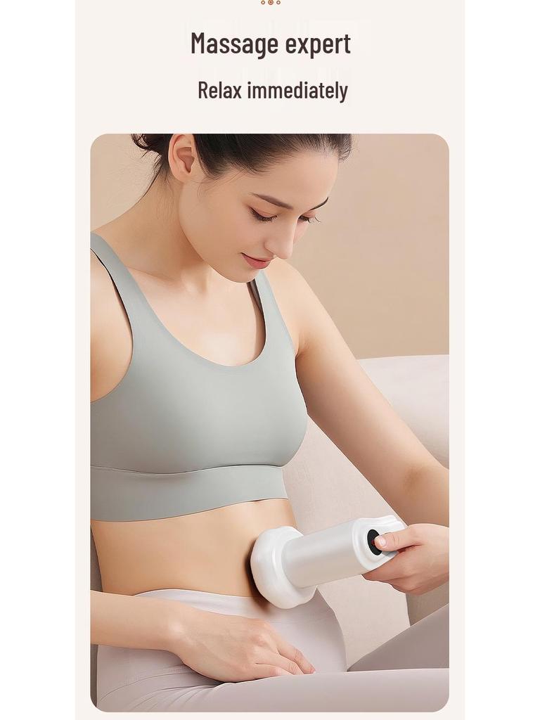 Multi-Gear Handheld Massager: Body Sculpting & Neck/ Waist Relaxation
