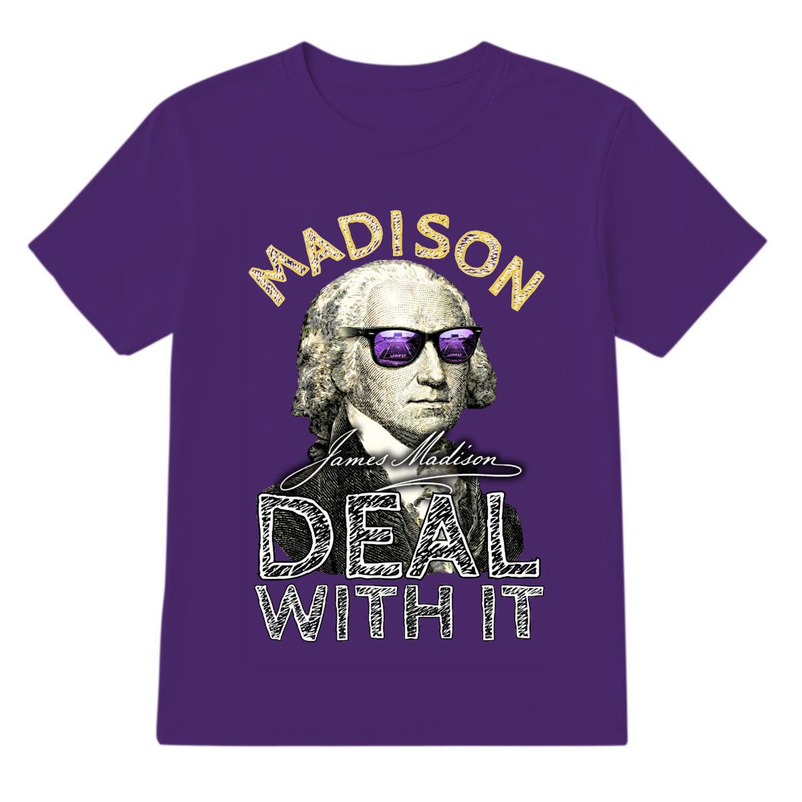 Madison Deal With It T-Shirt Front L
