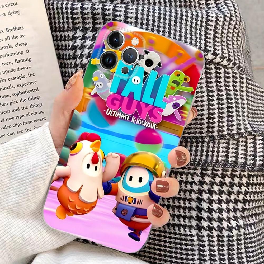 Funny Cute G-Guys F-Fall Game Phone Case for iPhone 15 8 7 6 6S Plus X SE 2020 XR XS 14 11 12 13 Mini Pro Max Mobile Case