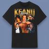 Keanu Reeves Filmstar Bootleg T-Shirt Geschenk für Freunde Alle Größen S-4XL