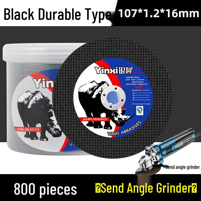 Stainless Steel Angle Grinder Cutting Disc - Resin Metal Grinding Wheel for Rail and Iron Cutting