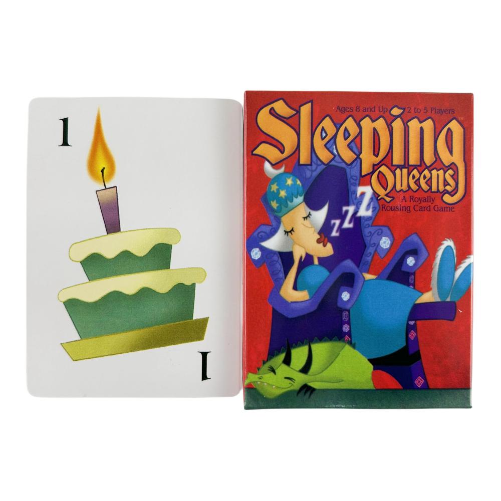Vollständiges englisches Brettspiel Sleeping Queens Kartenspiel Familiengeschenk Aufwachkönigin Strategiespiel Lustiges Kinderspiel Karte