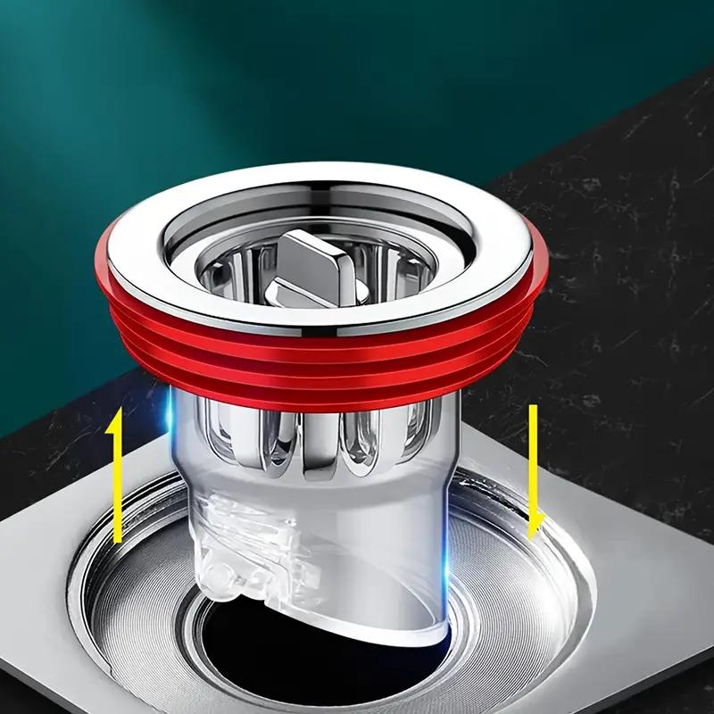 

Слив в туалете, слив в полу, дезодорант, герметичный внутренний сердечник, универсальный слив в полу с защитой от насекомых, быстрый слив