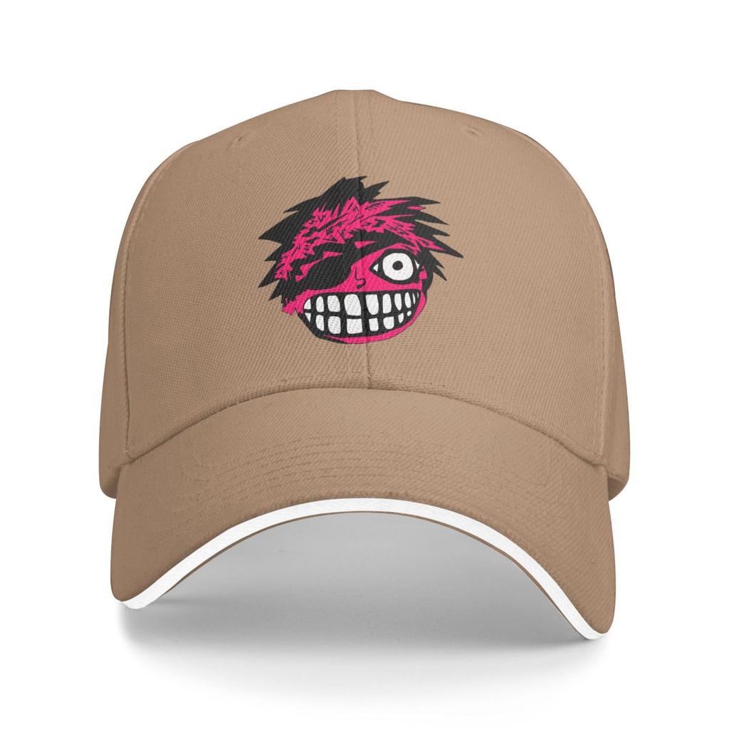 Gorillaz Punk Rock Band Baseballkappen Snapback Baseballmützen Atmungsaktiv Lässig Kappe Outdoor für Männer und Frauen