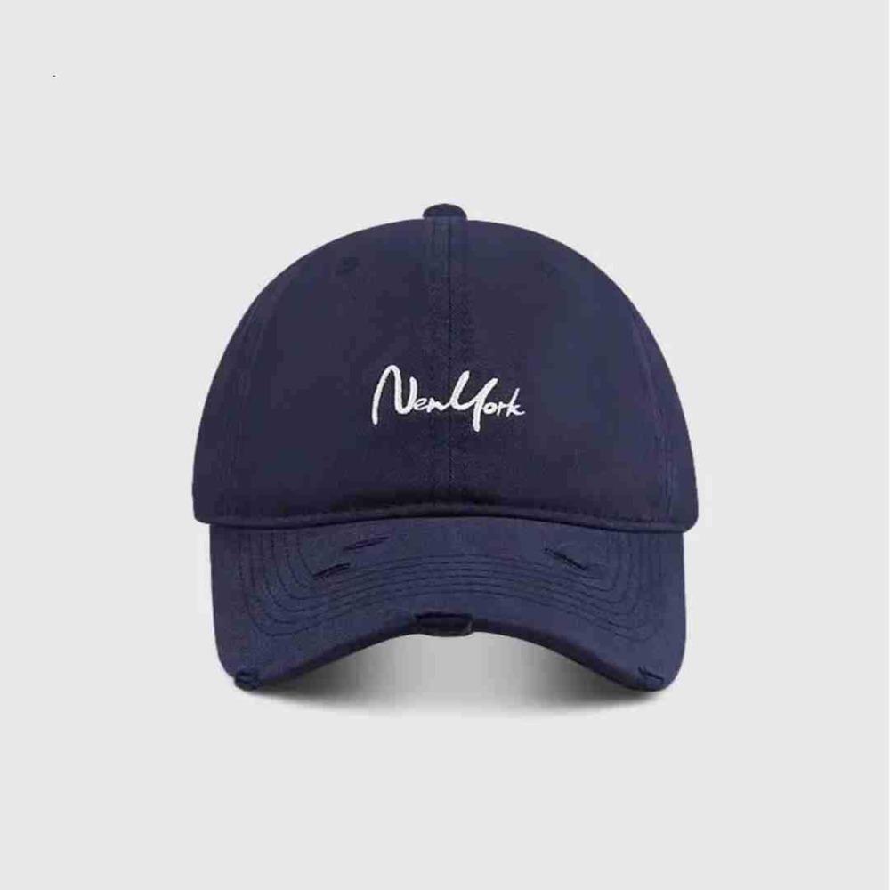 New York Letter Baseball Cap Breathable Sports Visor Casual Sun Hats  Men Women