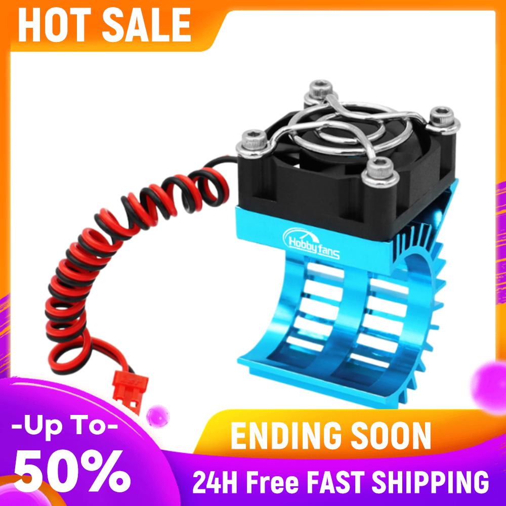 

RC Motor Heat Sink with 5V Cooling Fan Motor Radiator Accessories for 1/14 1/16 1/18 370 380 390 RC Car China Mainland