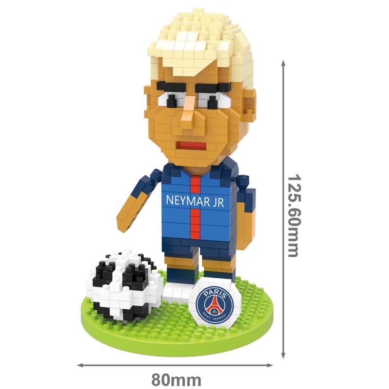 (M.SALAH, 451ks) Fotbalový Hráč Hvězda Mini Diamant Stavebnice Diy Cihla Dětský Dárek Hračka